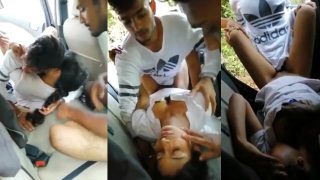 Bangaluru Girl Sex in Group Painful in Car