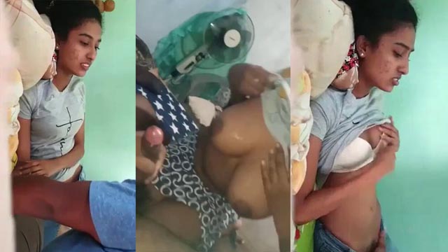 Desi Sexy Girl’s Painful Riding Sex by Tuitor